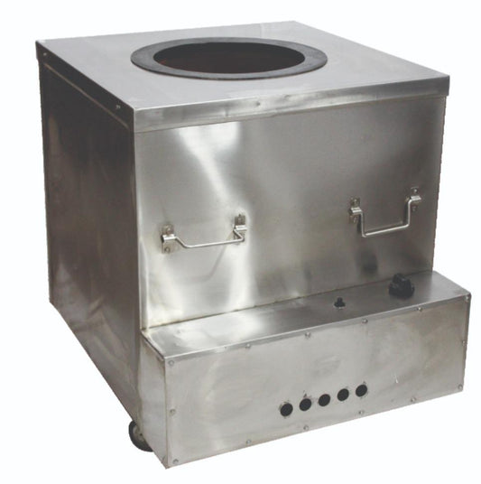 Stainless Steel Square Tandoor With Auto Ignition Gas System